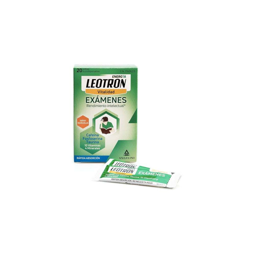 Leotron Exámenes 20 sobres bucodispersables