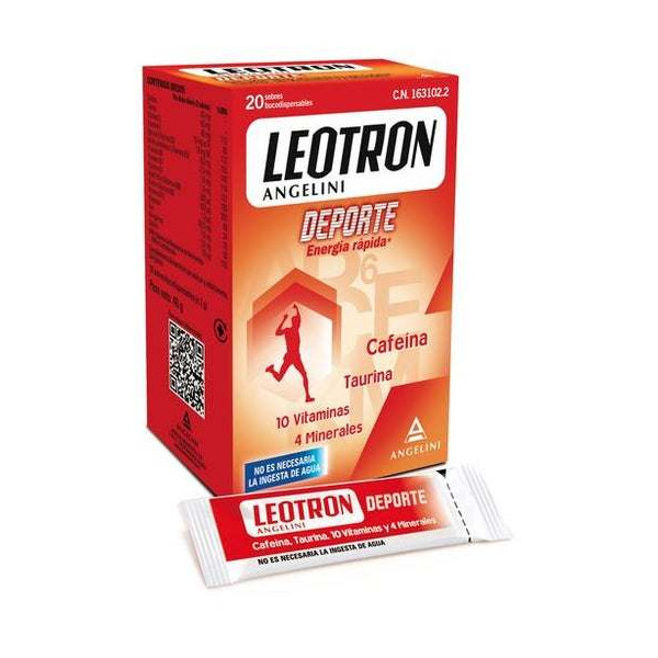 Leotron Deporte bucodispersables 20 sobres