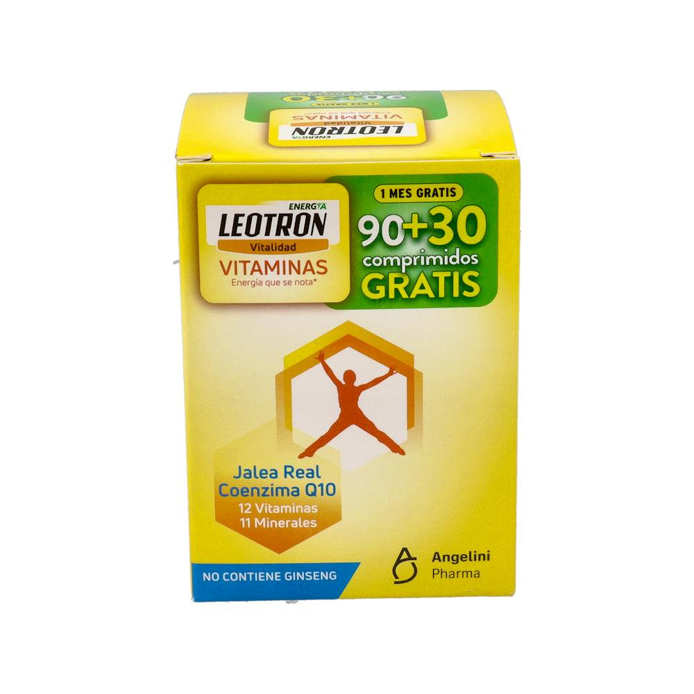 Leotron Vitaminas 90+30 cápsulas