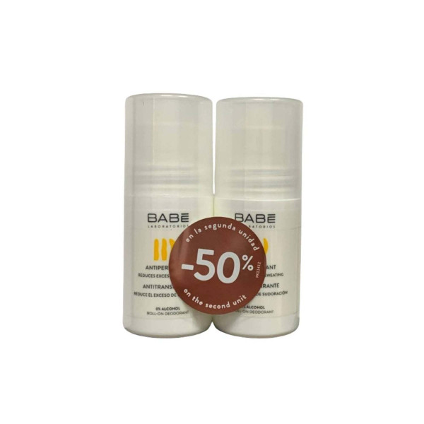 Babé Antitranspirante Roll On 2 x 50 ml