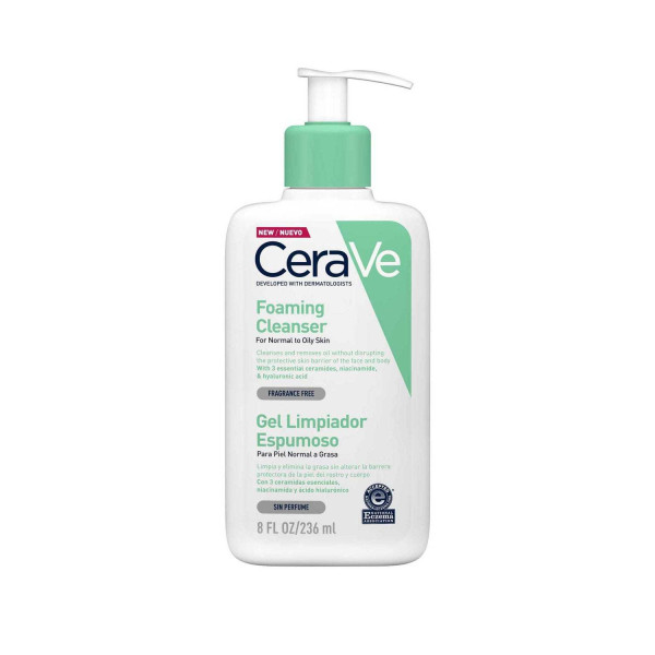 CeraVe Gel Limpiador Espumoso 236 ml