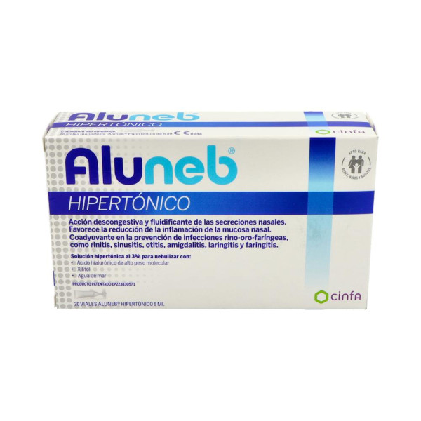 Aluneb Hiperotonico 20 ampollas 5 ml