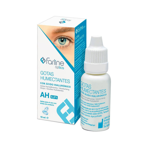 Farline Optica Gotas Humectantes Ah 02% Gotas Oftalmicas Esteriles 1