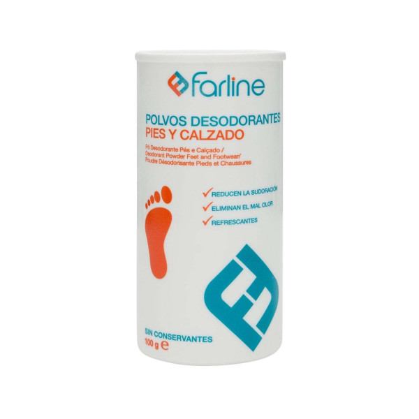 Farline Polvos Desodorante Pies 100 g