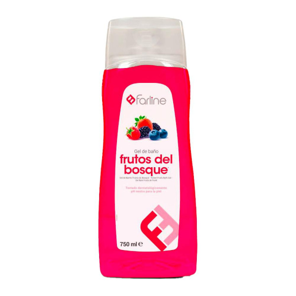 Farline Gel de Baño Frutos del Bosque 1 Envase 750 ml