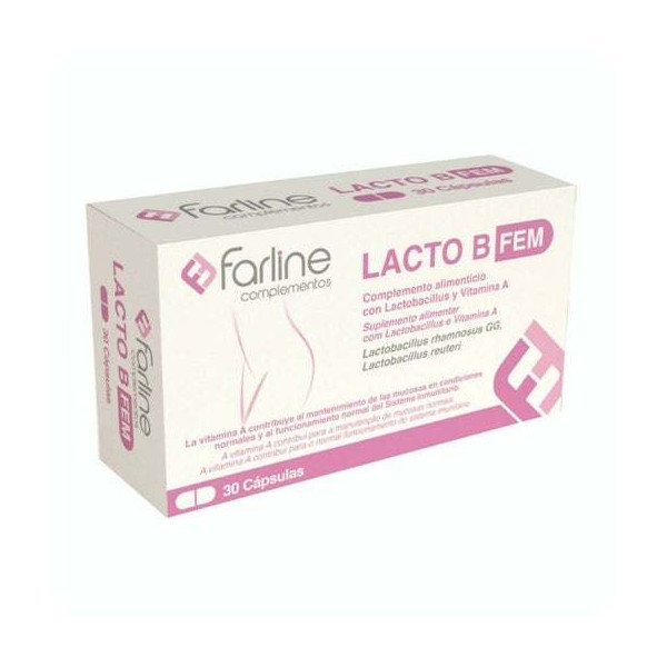 Farline Lacto B Fem 30 cápsulas