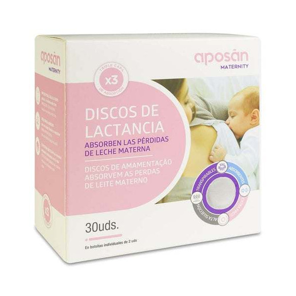 Aposán Discos de Lactancia 30 uds