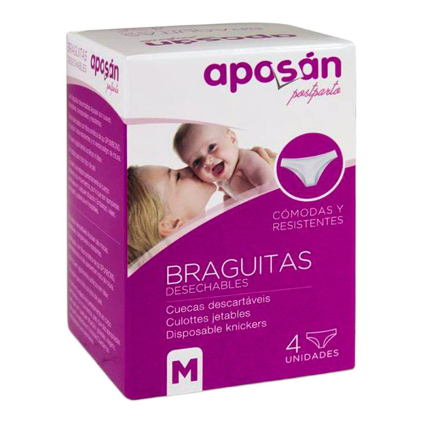 Braga Postparto Aposan 4 uds Talla Mediana