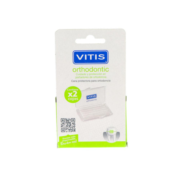 Cera Dent Vitis Ortodonc Caja 1+1 uds