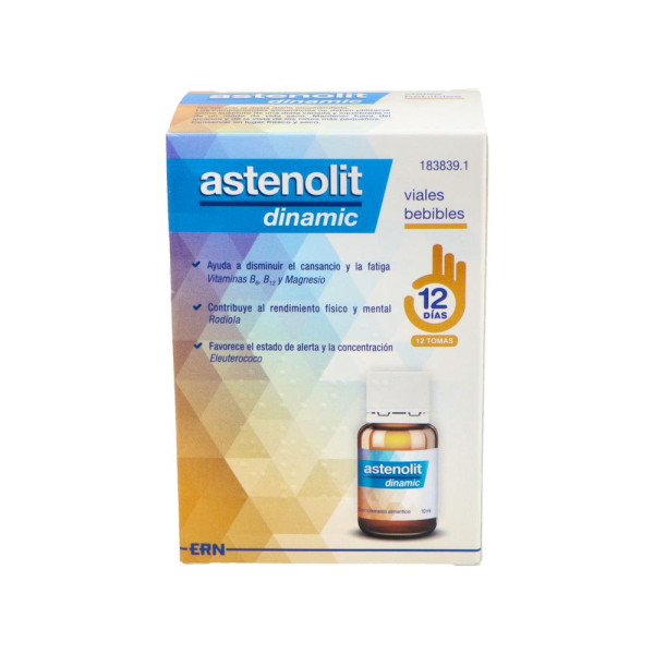 Astenolit Dinamic 12 ampollas Beb