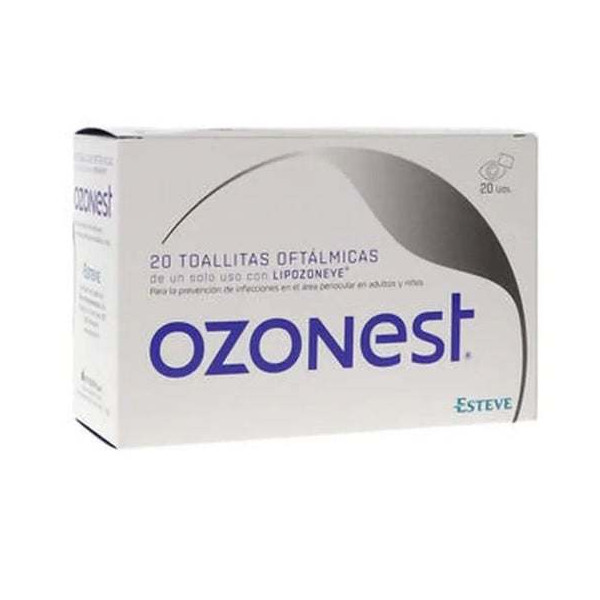 Ozonest Toallitas Oftalmicas 20 uds