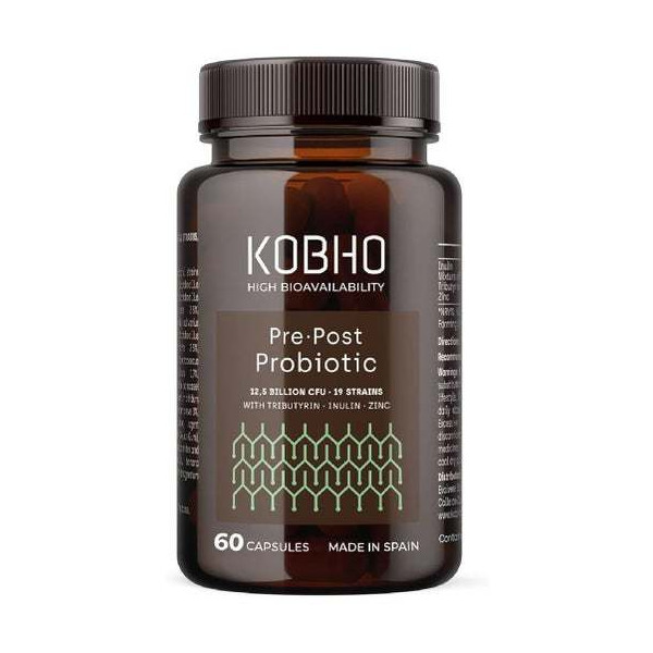 Kobho Pre-Post Probiotic 60 cápsulas