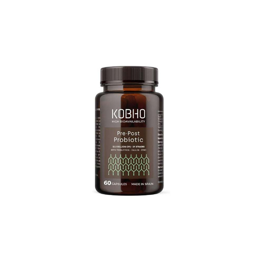 Kobho Pre-Post Probiotic 60 cápsulas