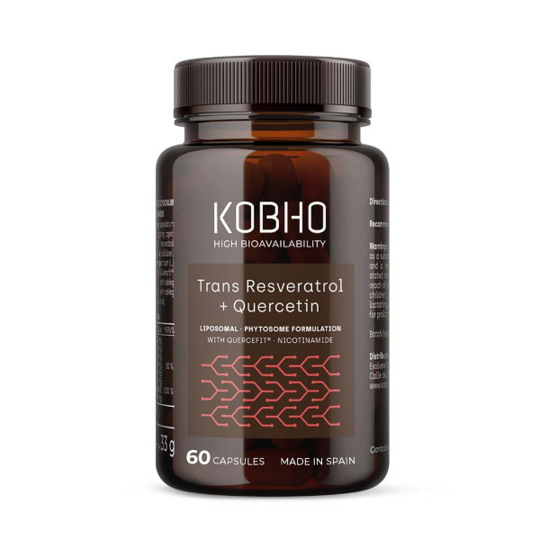 Kobho Trans Resveratrol+ Quercetin 60 cápsulas