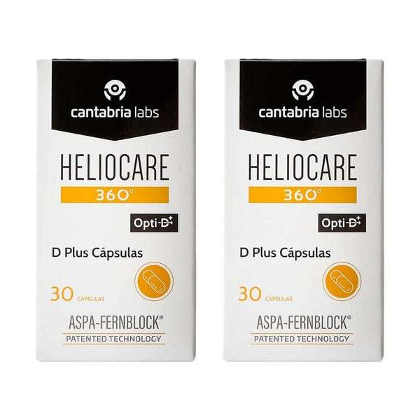 Heliocare 360º D Plus Cápsulas 2 x 30 cápsulas