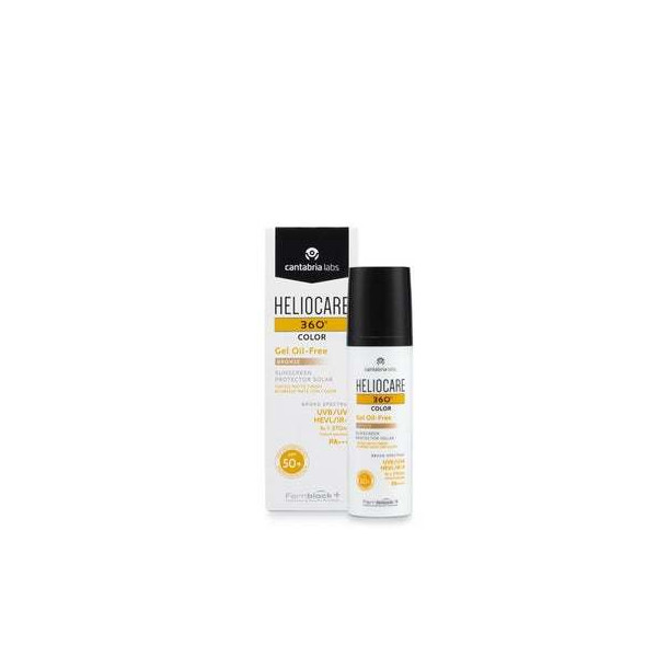 Heliocare 360° Color Gel Oil Free SPF 50+ Bronze 50 ml