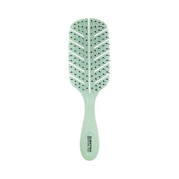 Beter Detangling Natural Fiber Cepillo Verde 1 uds