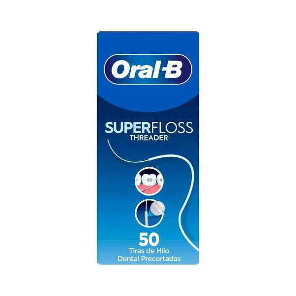Oral-B Superfloss Seda Dental 50 uds