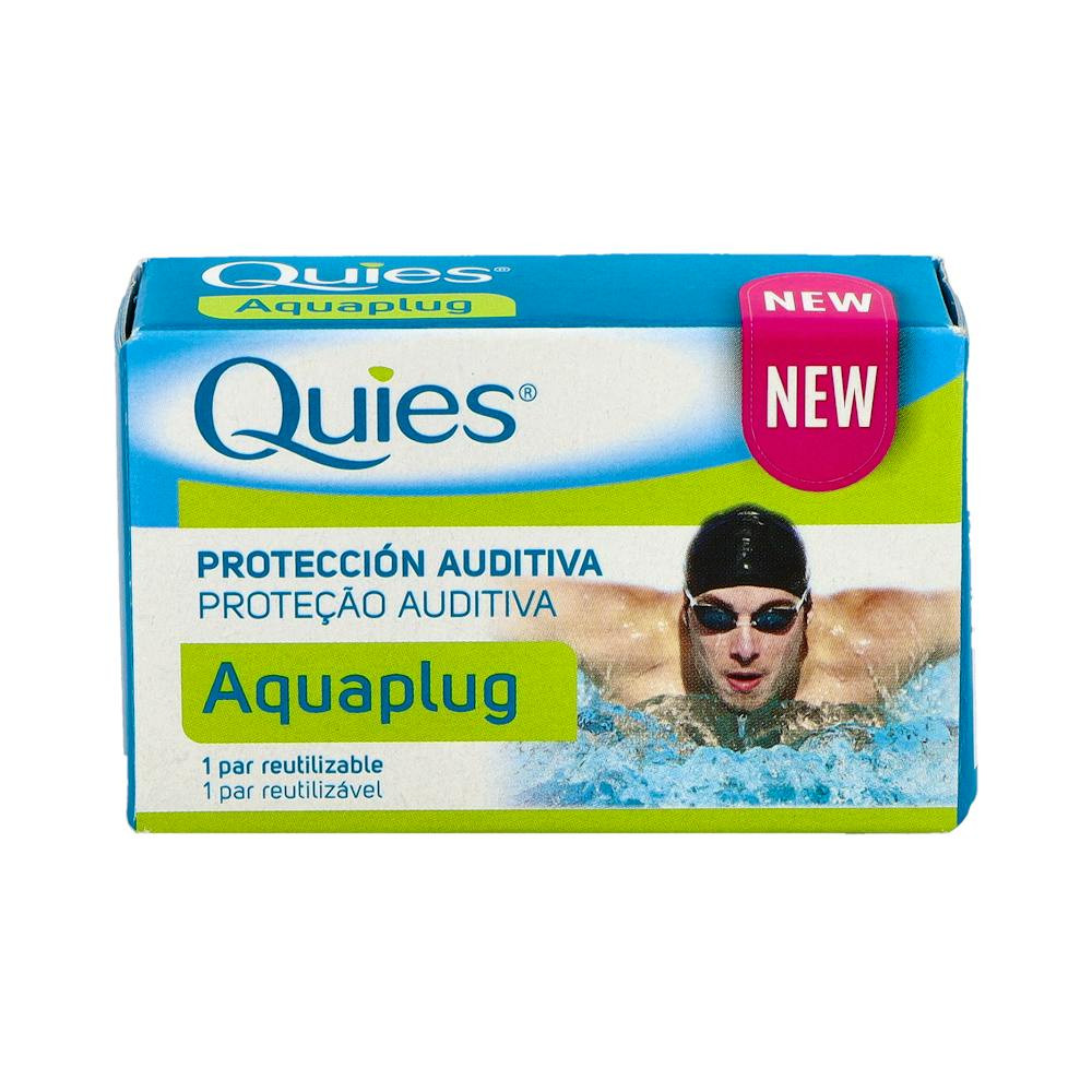 Tapon Oido Quies Silicona Aguaplug 2 uds