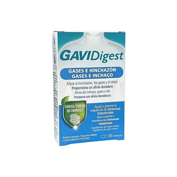 GAVIDigest Gases e Hinchazón 30 cápsulas
