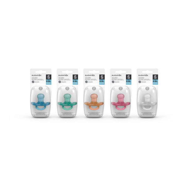 Suavinex Chupete Smoothie Anatómico Todo Silicona 6-18 m 1 uds