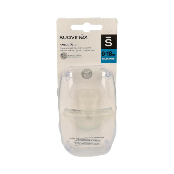 Chupete Suavinex Smoothie Todo Silicona Anat +6 m 1 uds