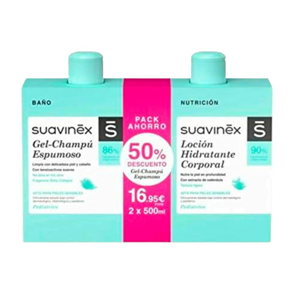 Suavi Pack Gel Espum+Loc Hid 50% Desc