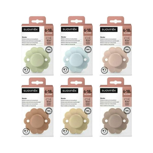 Suavi Chup.Wonder 6-18 m Sili. Soft Color