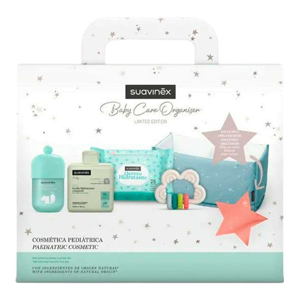 Suavinex Canastilla Baby Organiser Dreams Set Color Rosa