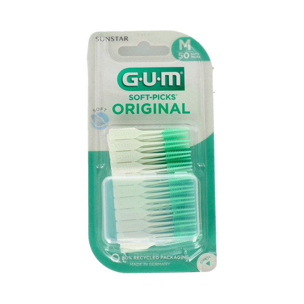 Gum Cepillo Interdental Soft Picks Original 632 Regular 40 uds Verde