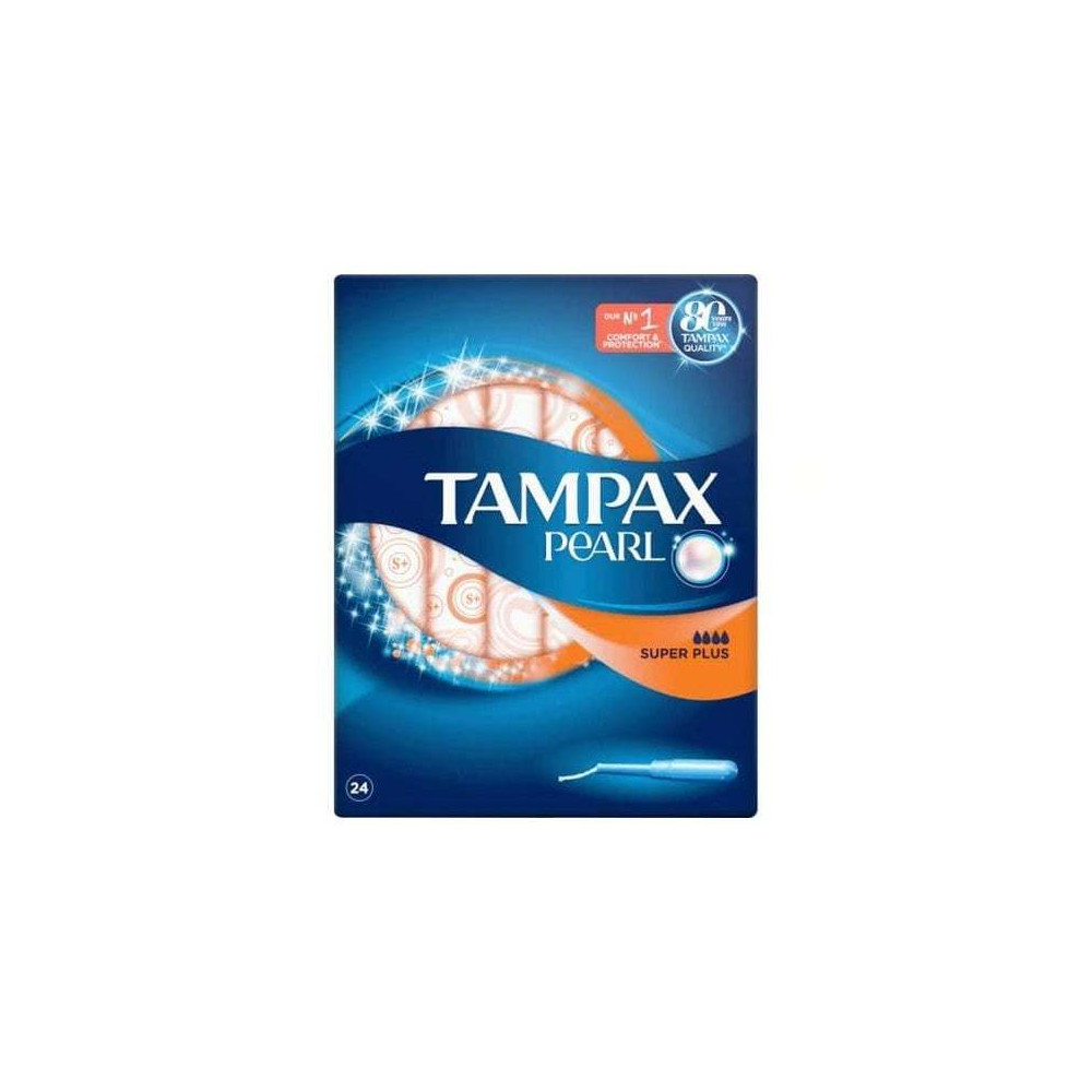 Tampax Pearl tampón superplus 24 uds